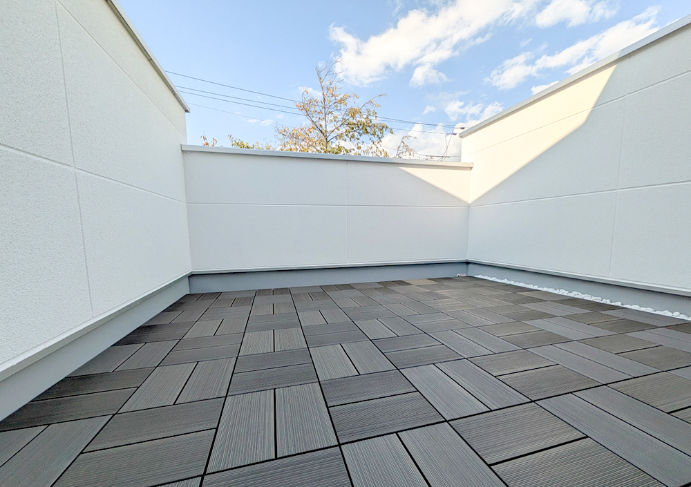 .庭園風バルコニー