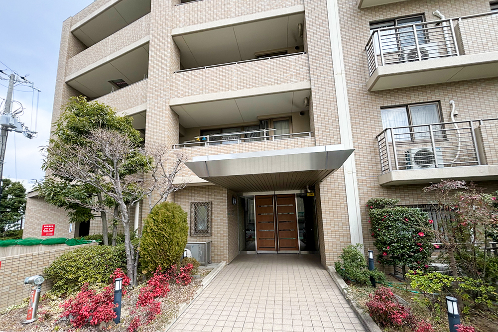 マンションアプローチ